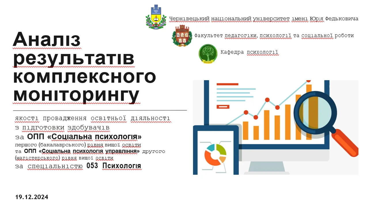 АНАЛІЗ КОМПЛЕКСНОГО МОНІТОРИНГУ ЯКОСТІ ВПРОВАДЖЕННЯ ОСВІТНЬОЇ ДІЯЛЬНОСТІ З ПІДГОТОВКИ ЗДОБУВАЧІВ